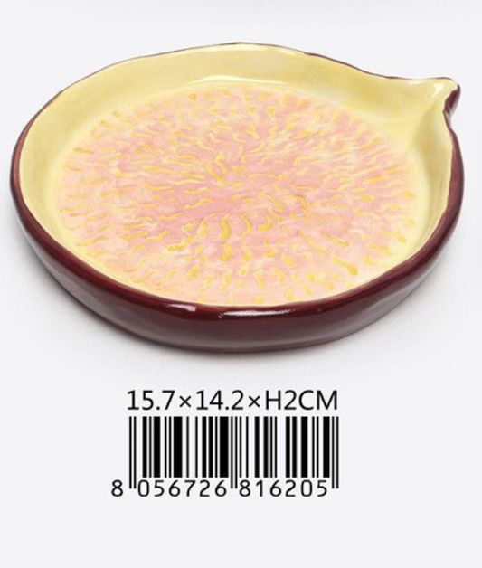 PIATTO FICO IN CERAMICA