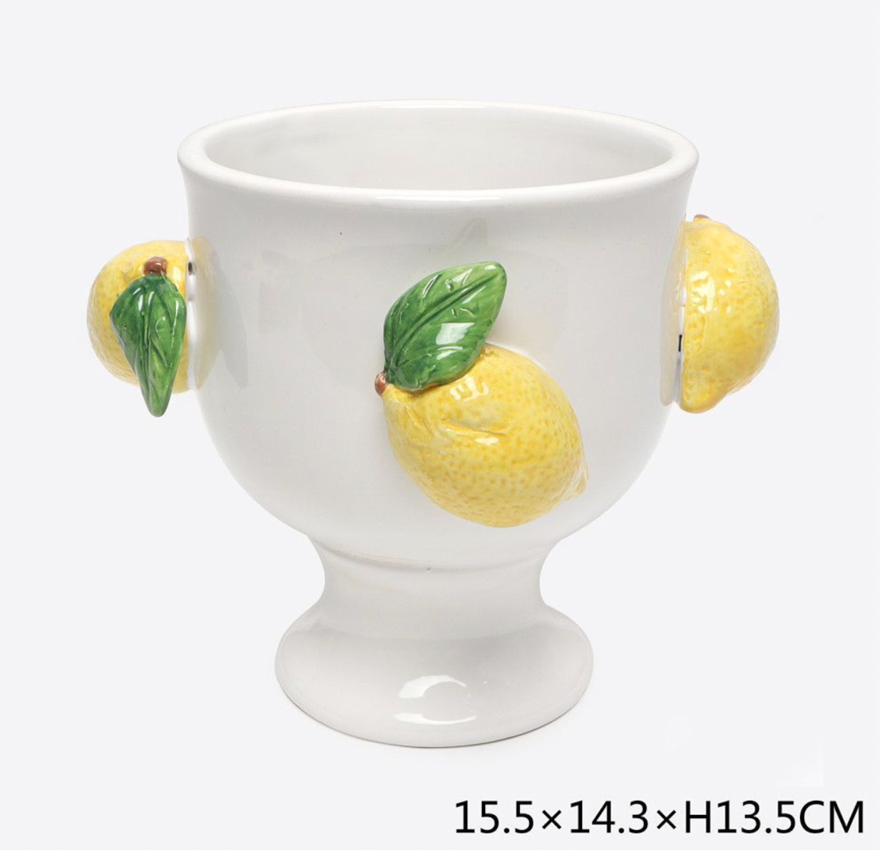 VASO IN CERAMICA DI LIMONI
