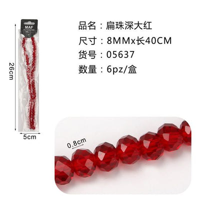 PERLINE CRISTALIZZATI 8MM
