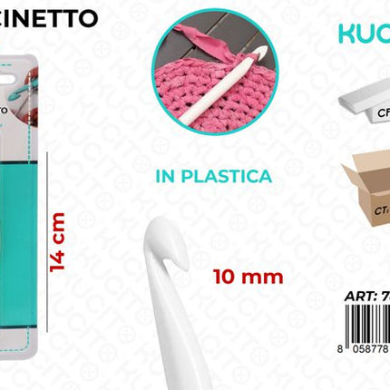UNCINETTO PLASTICA