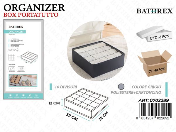 ORGANIZER CON SCOMPARTI