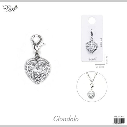 CIONDOLO CUORE VINTAGE