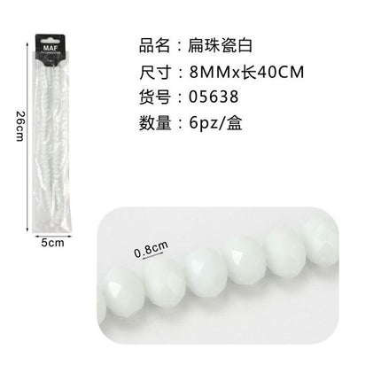 PERLINE CRISTALIZZATI 8MM