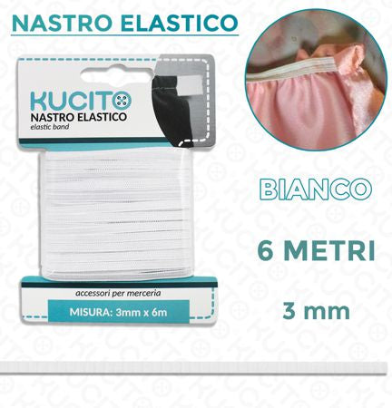 NASTRO ELASTICO 3MM